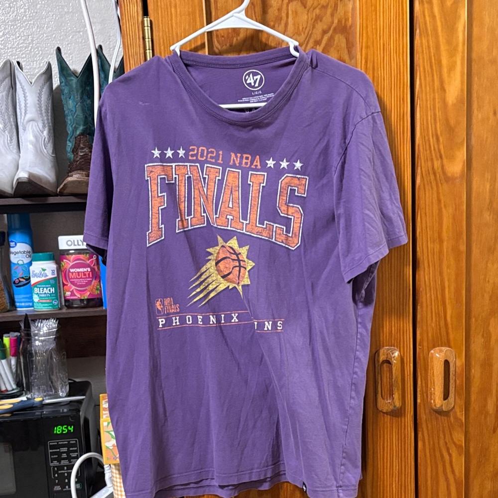 47 Brand Purple NBA Finals Women's Tee